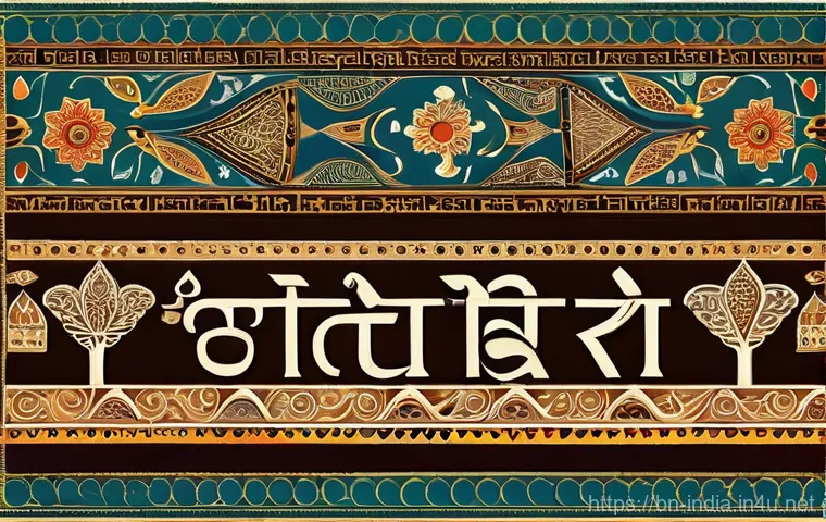 인도 북부와 남부의 언어 차이 - Prompt 1: The Tapestry of Indian Scripts**